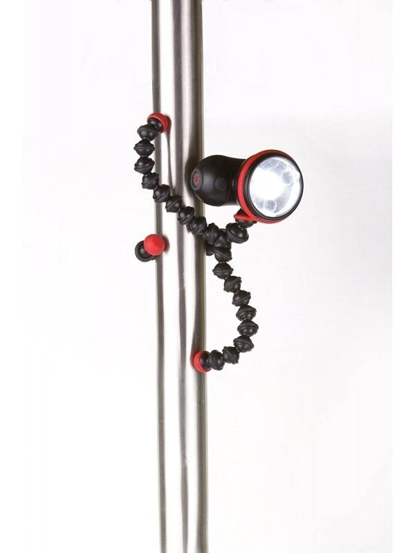 Joby GorillaTorch Flare (80018) stativ sa baterijskom lampom za fotoaparate crno crveni