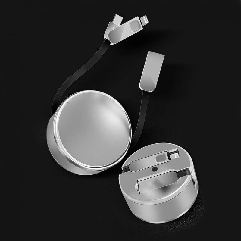 LDNIO LC90 srebrni kabl za punjač USB A (muški) na lightning (muški) iPhone 5/6/6S 1m