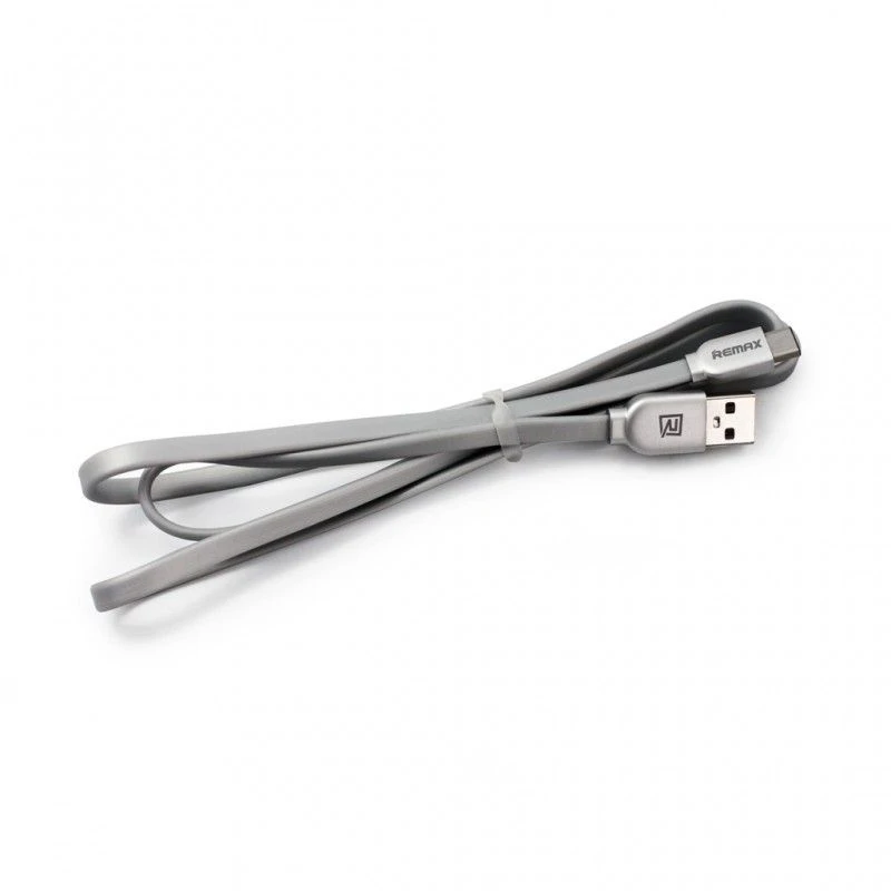 Remax RC-047a kabl za punjač USB A (muški) na USB C (muški) srebrni