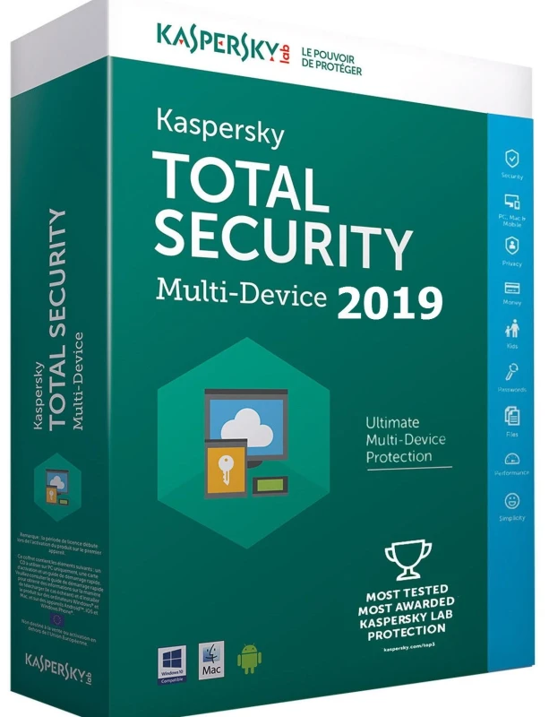 Kaspersky Total Security obnova pet licenci (Pravna lica)