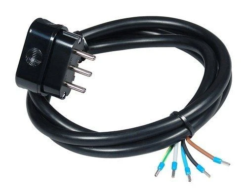 Commel (c0739) priključni strujni kabl trofazni 16A 400V 3m crni