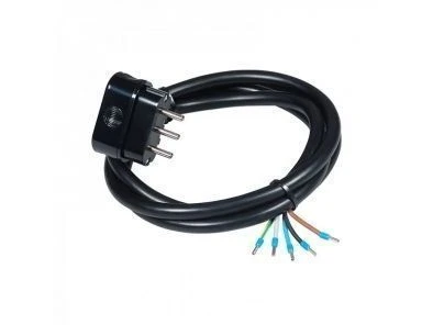 Commel (c0713) priključni strujni kabl trofazni 16A 400V 1.5m crni