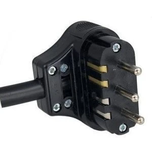 Commel (c0719) priključni strujni kabl trofazni 16A 400V 3m crni
