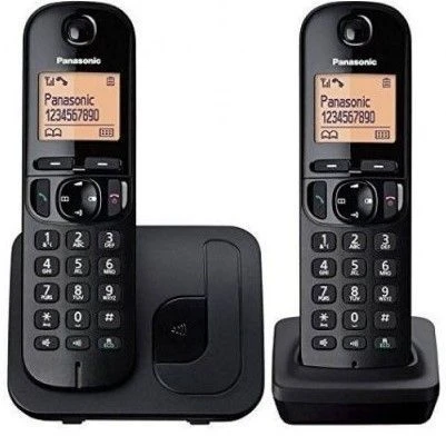Panasonic KX-TGC212FXB DUO bežični telefon crni