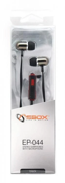S-BOX EP-044B slušalice crne