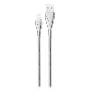 LDNIO LS28L kabl za punjač USB A (muški) na lightning (muški) 1m sivi