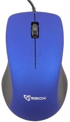 S-BOX M-958BL optički miš 1000dpi plavi