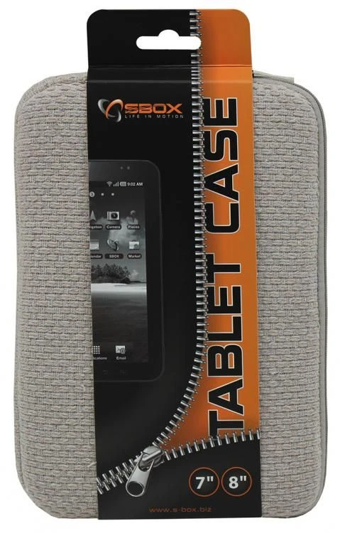 S-BOX TUM-326/7W torbica za tablet 8" prljavo bela
