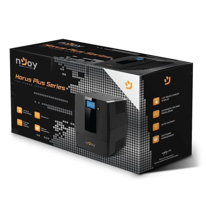 Njoy Horus Plus (PWUP-LI060H1-AZ01B) UPS uređaj 600VA/360W line interactive