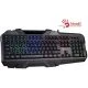 A4 Tech B150N gejmerska tastatura crna