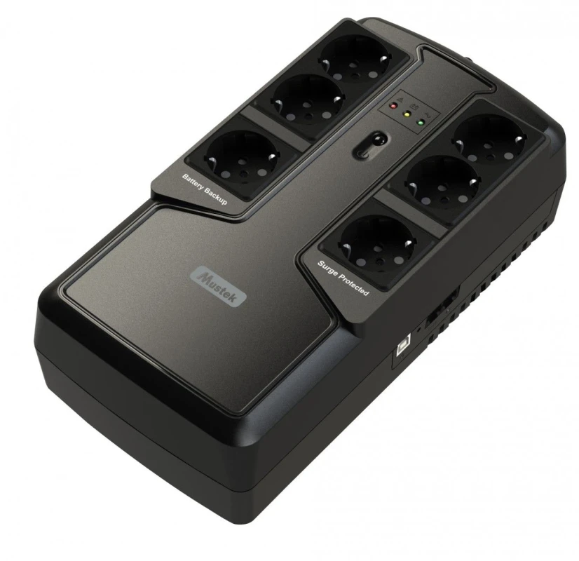 Mustek PowerMust 600EG (600-LED-OFF-T10) UPS uređaj 600VA/300W offline