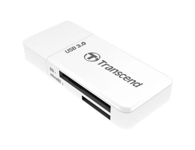 Transcend TS-RDF5W čitač kartica SD/MicroSD SDHC/SDXC USB 3.0 beli