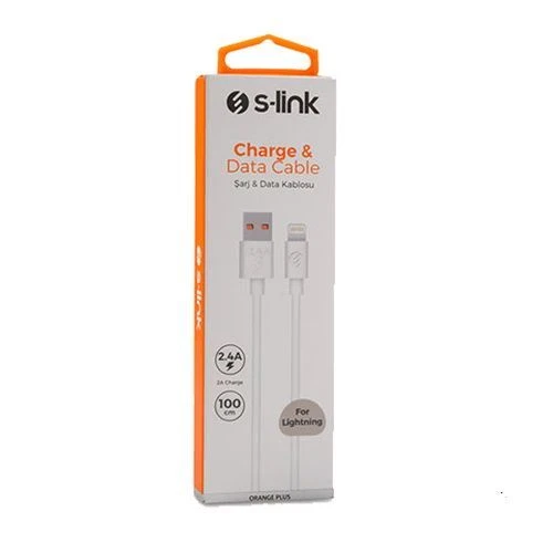 S-link SL-X242 kabl za punjač USB A (muški) na lightning (muški) 1m beli