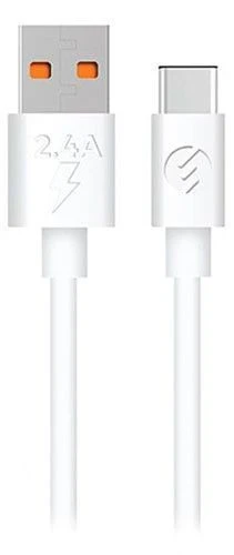 S-link SL-X243 kabl za punjač USB A (muški) na USB C (muški) 1m beli