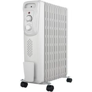 Midea Ölradiator 2300W, Heizlüfter Energiesparend Leise,Elektroheizung mit 11 Rippen, Thermostat,24h Timer,3 Heizstufen mit Fernbedienung,LED Display, Kipp- und Überhitzungsschutz,ECO-Modus: Tests, Infos & Preisvergleich