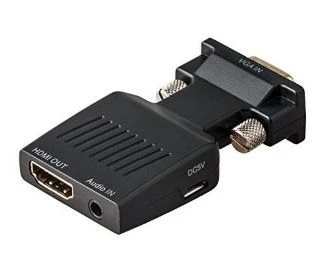 Fast Asia adapter VGA (muski) na HDMI (ženski) crni