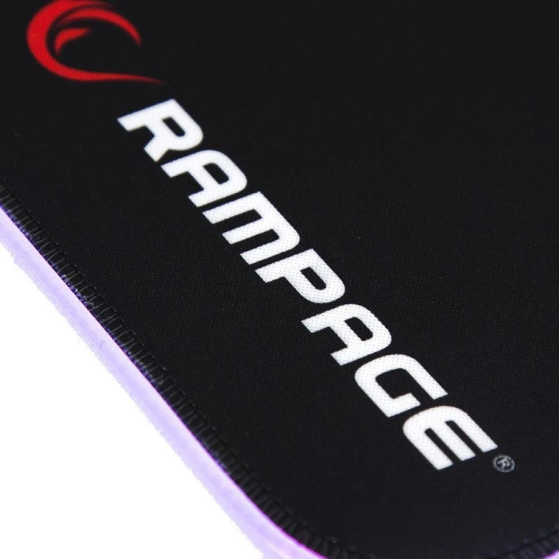 Rampage MP-18 RGB gejmerska podloga za miš 355x255x3.0mm crna