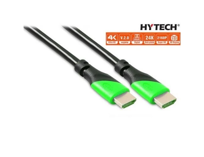 S-link HY-HD4K1 v2.0 kabl HDMI (muški) na HDMI (muški) 4K 3D 1.5m crno zeleni