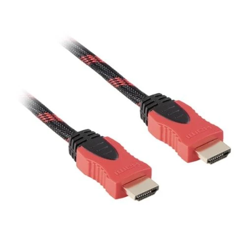 Hama (56530) kabl HDMI A (muški) na HDMI A (muški) 5m crveno crni
