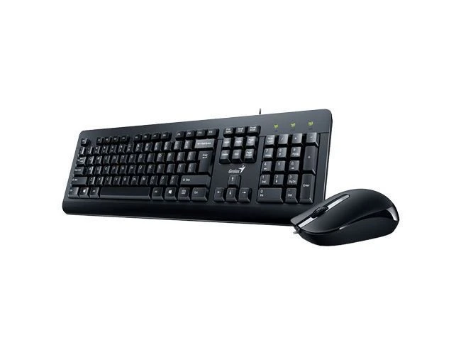 Genius KM-160 2u1 set tastatura+optički miš 1000dpi crni