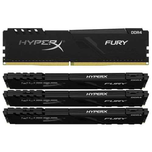 HyperX Fury Black (HX426C16FB3K4/128) memorija DIMM DDR4 128GB