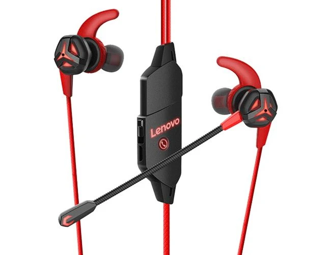 Lenovo gejmerske slušalice GAME SHOCK HS-10 bubice crvene