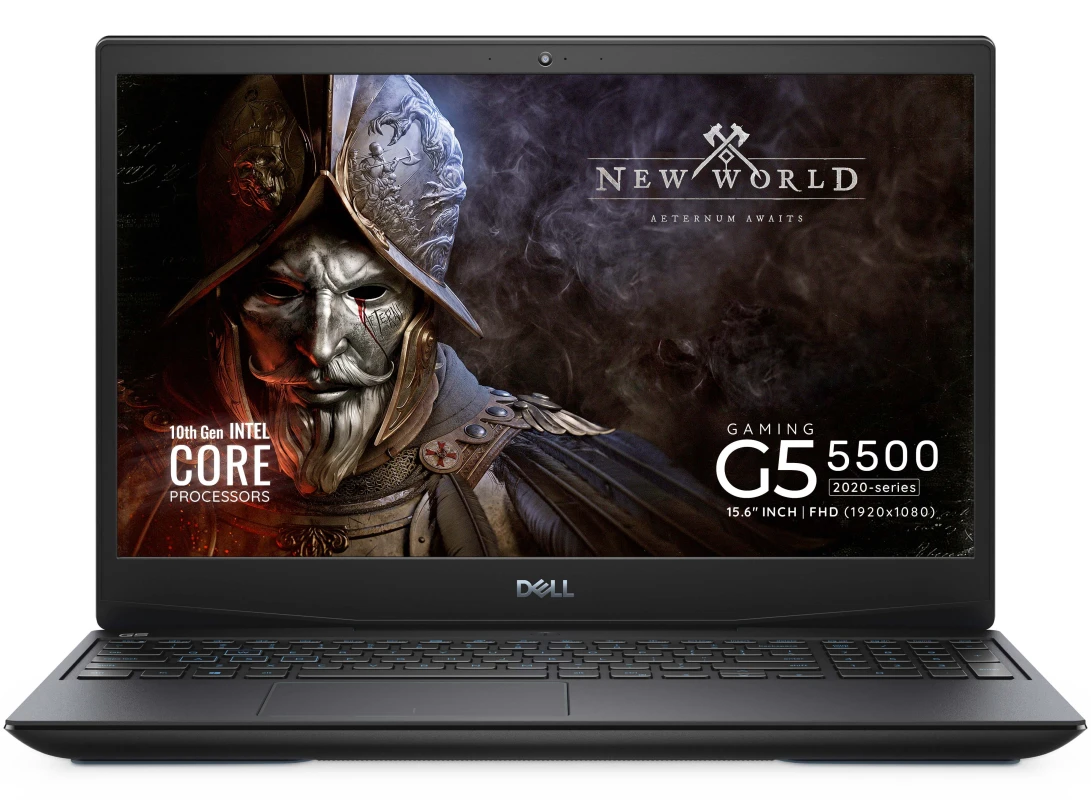 Dell G5 5500 (NOT17102) gejmerski laptop Intel® Hexa Core™ i7 10750H 15.6" FHD 16GB 512GB SSD GeForce RTX2070 Win10 Pro crni