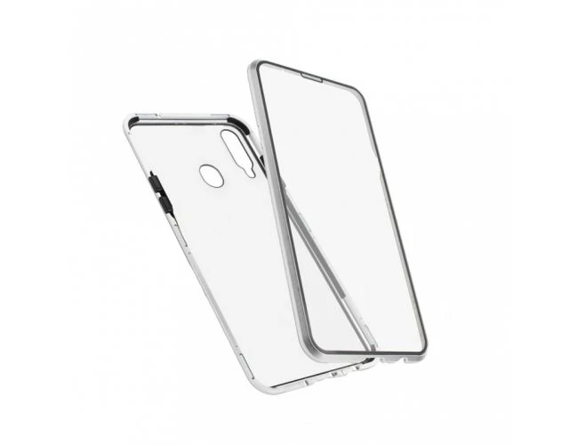 3G Magnetic exclusive 360 zaštitna maska za telefon Samsung A207F Galaxy A20s srebrna
