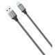 LDNIO LS441 sivi kabl za punjač USB A (muški) na lightning (muški)