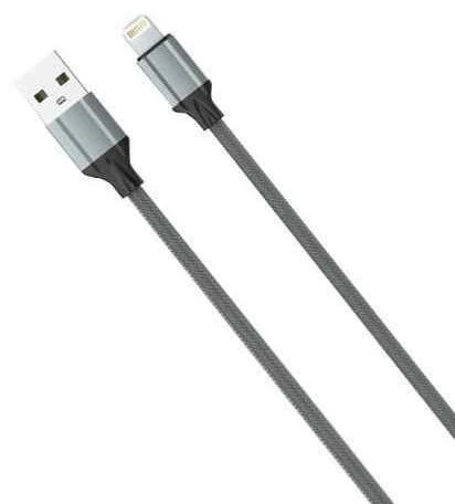 LDNIO LS441 sivi kabl za punjač USB A (muški) na lightning (muški)