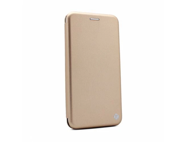 Teracell Flip Cover preklopna futrola za telefon Huawei P Smart 2021 zlatna