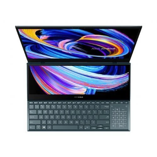 Asus ZenBook Pro Duo 15 UX582LR-OLED-H2013R laptop Intel® Octa Core™ i7 10870H 15.6" OLED 4KUHD 16GB 1TB SSD GeForce RTX3070 Win10 Pro plavi