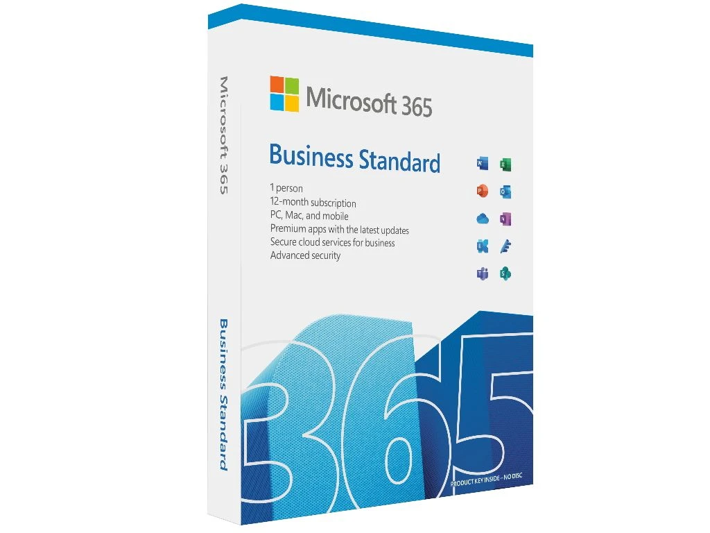 Microsoft 365 Business Standard (KLQ-00655) licenca P8 32/64bit Engleski 1 korisnik 1 godina