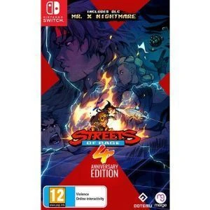 Streets Of Rage 4 Anniversary Edition Nintendo Switch