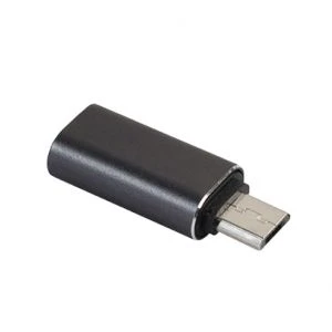 Xwave adapter micro USB (muški) na USB C (ženski) crni