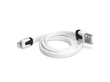 Xwave kabl za punjač USB A 2.0 (muški) na lightning (muški) 1.2m beli