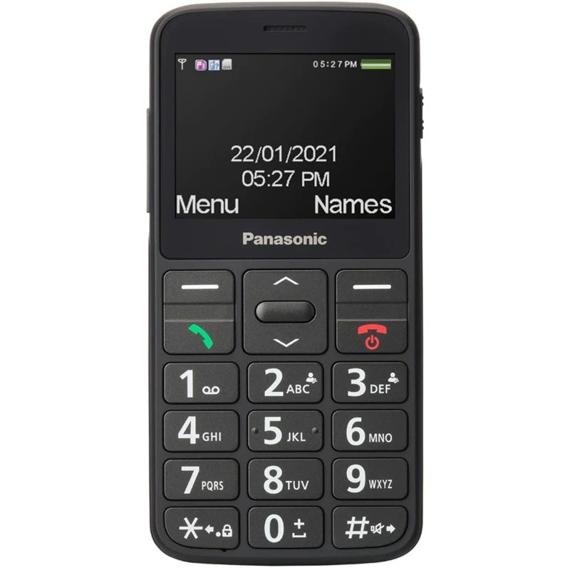 Panasonic KX-TU160EXB crni mobilni telefon 2.4" 0.3Mpx