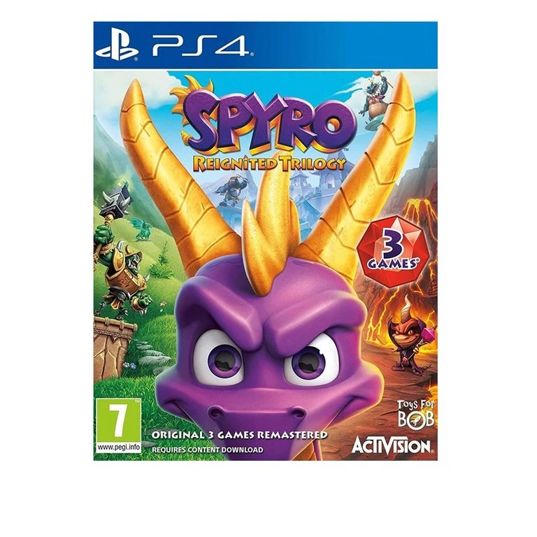 Activision Blizzard (PS4) Spyro Reignited Trilogy igrica
