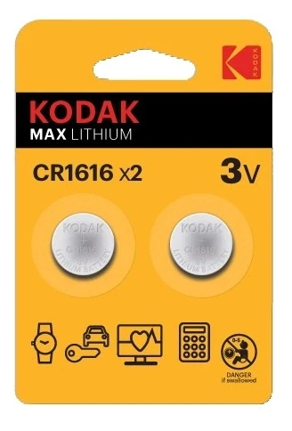Kodak MAX CR1616 lithium baterije 2 komada