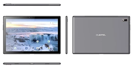 Oukitel OKT1 4G 4/64 sivi tablet 10.1" Octa Core Unisoc SC9863A 4GB 64GB 13Mpx