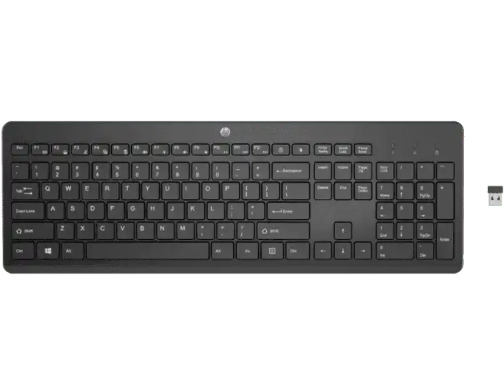 HP 230 (3L1E7AA/BED) bežična tastatura YU crna