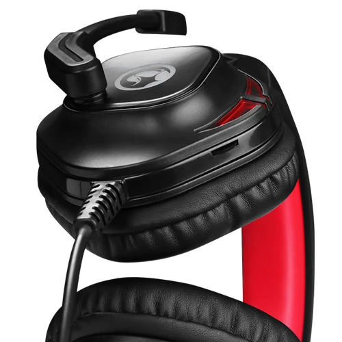 Marvo HG8929 gejmerske slušalice sa mikrofonom crno crvene