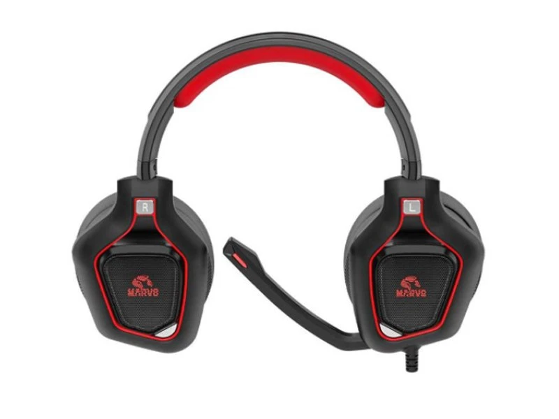 Marvo HG8960 PRO (PS4,Xbox One) gejmerske slušalice sa mikrofonom crno crvene
