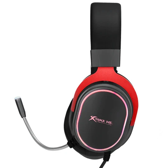 Xtrike Me GH899 USB gejmerske slušalice sa mikrofonom crno crvene