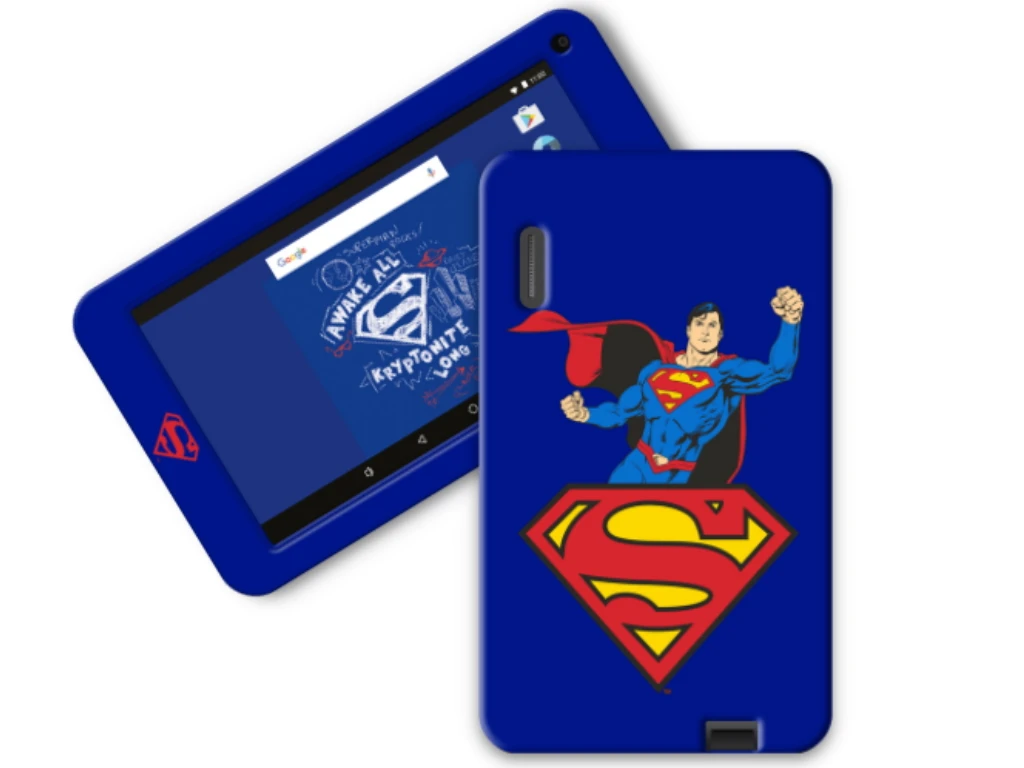 eSTAR Superman (ES-TH3- SUPERMAN7399) tablet 7" Quad Core Rockchip 2GB 16GB 0.3Mpx+Superman futrola