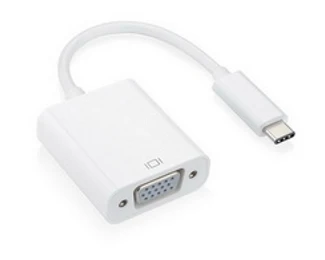 Fast Asia (OST03146) adapter USB 3.1 tip C (Muški) na VGA D-sub (Ženski) beli