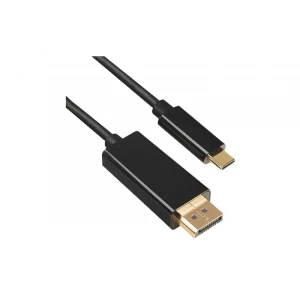 Fast Asia (OST05219) kabl USB 3.1 tip C (Muški) na DisplayPort (Muški) 1.8m crni