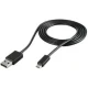 E-Green (OST03433) kabl USB tip A (muški) na USB 3.0 Micro-B (muški)  1m crni