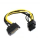 3G (96528) adapter PCI-E SATA na 8 pina