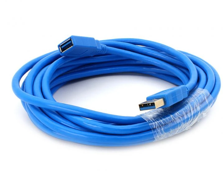 3G (81916) kabl USB 3.0 (muški) na USB 3.0 (ženski) 5m plavi